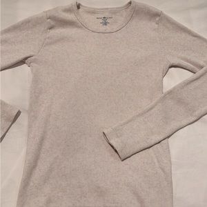 brandy melville cream longsleeve brand new